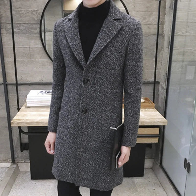 TARIQ® Men's Wool Overcoat - Magnattos