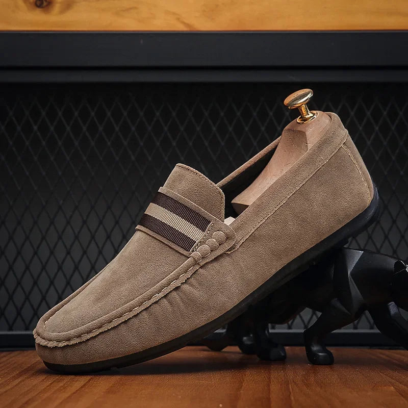 NIKOS® Loafers Suede Shoes - Magnattos