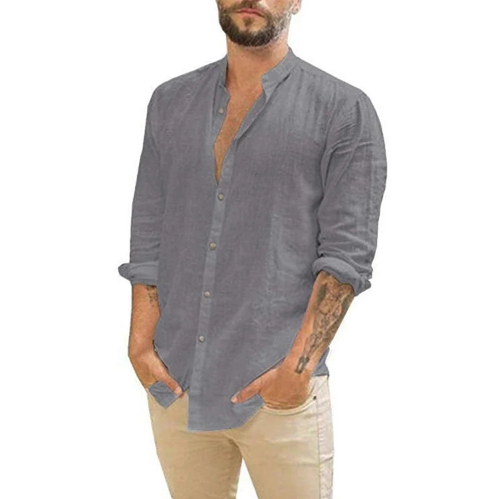 SAN MARINO® Cotton Linen Summer Shirt for Men´s - Magnattos