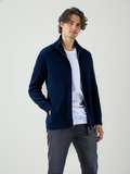 ALFORD® Autumn Winter Men’s Thick Cotton Cardigan with Stand Collar and Zipper