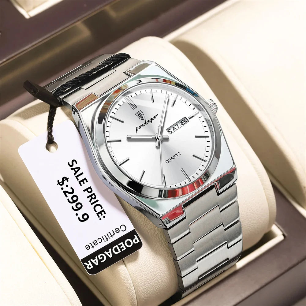 WATTFORD® Elegant Day Date Watch - Magnattos