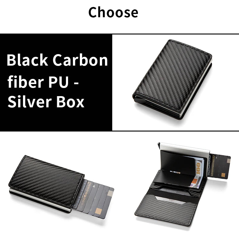 NERO® Minimalist RFID Blocking Card Holder Wallet for Men - Magnattos