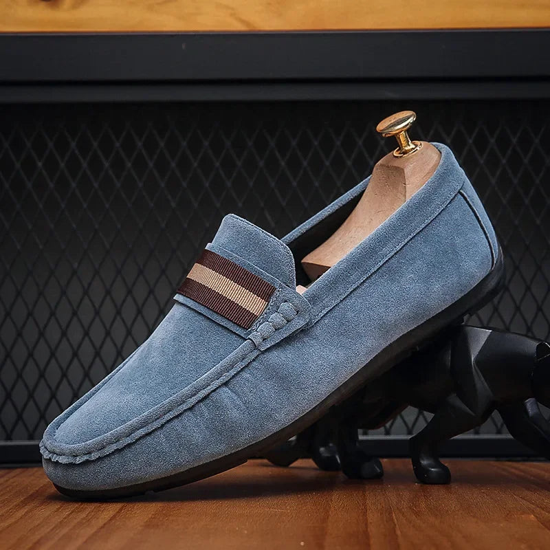 NIKOS® Loafers Suede Shoes - Magnattos