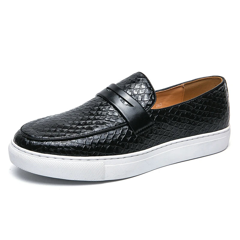 ITALIANO® Summer Leather Loafers for Men - Magnattos