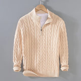 LUCERNE® Sweater – 100% Cotton Knitted Elegance
