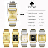 LYON®  Luxury Man's Square Watch
