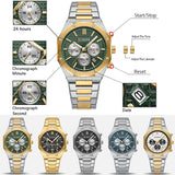 BENZI® 2 Dial Sport Watch