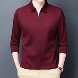 ROSENBURG® Smart Casual Men's Solid Polo Shirt