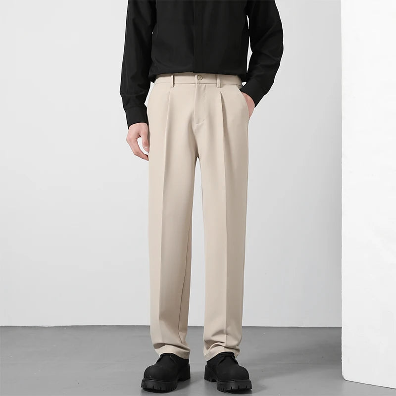 BRINDISI® Loose Straight Drape Trousers