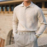 MERINOIS® Autumn/Winter Thickened Knitted Lapel Sweater for Men