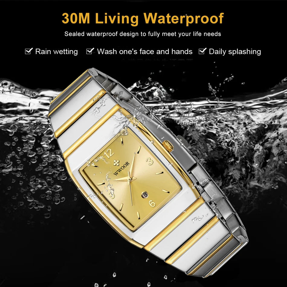 LYON® Luxury Man's Square Watch - Magnattos