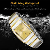 LYON®  Luxury Man's Square Watch