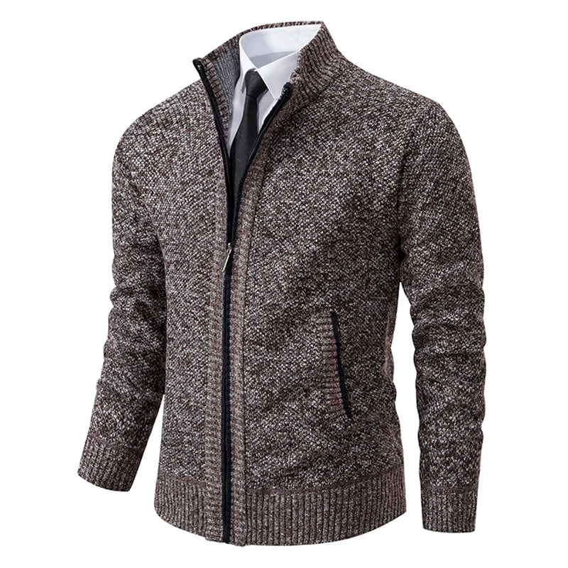 SERGEI® Sweater Grab Fleece Warm Zipper Cardigan - Magnattos