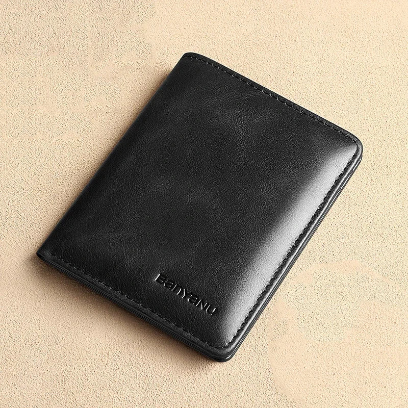 VALEN® RFID Genuine Leather Slim Wallet for Men - Magnattos