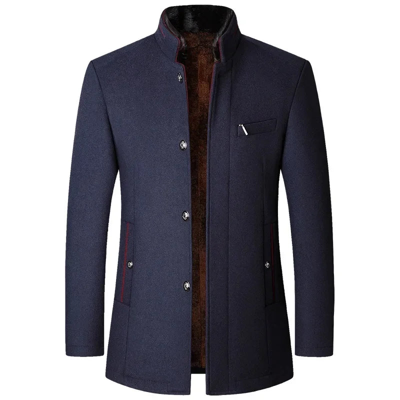 ALBRECHT™ Men's Woolen Blazers and Cashmere Trench Coat - Magnattos