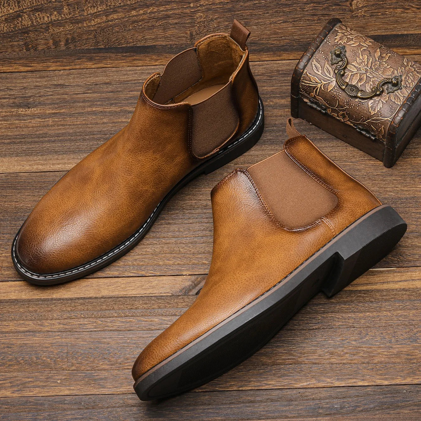 POSITANO® Elegant Men's Chelsea Boots - Magnattos