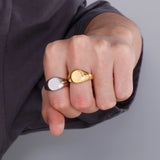 REI® Stainless Steel Signet Ring