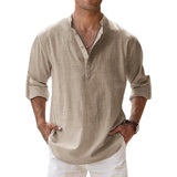 TIRRENO® Cotton Linen Shirts Casual