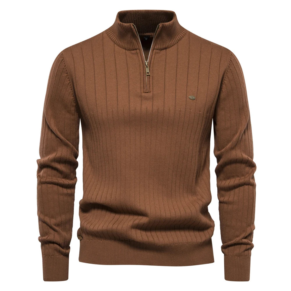 TERNI® Autumn Zipper Pullover Sweaters - Magnattos