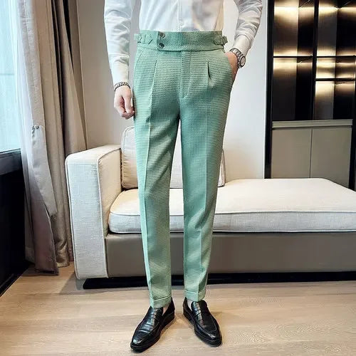BAGNAIA® Men´s High Waist Formal Pants - Magnattos