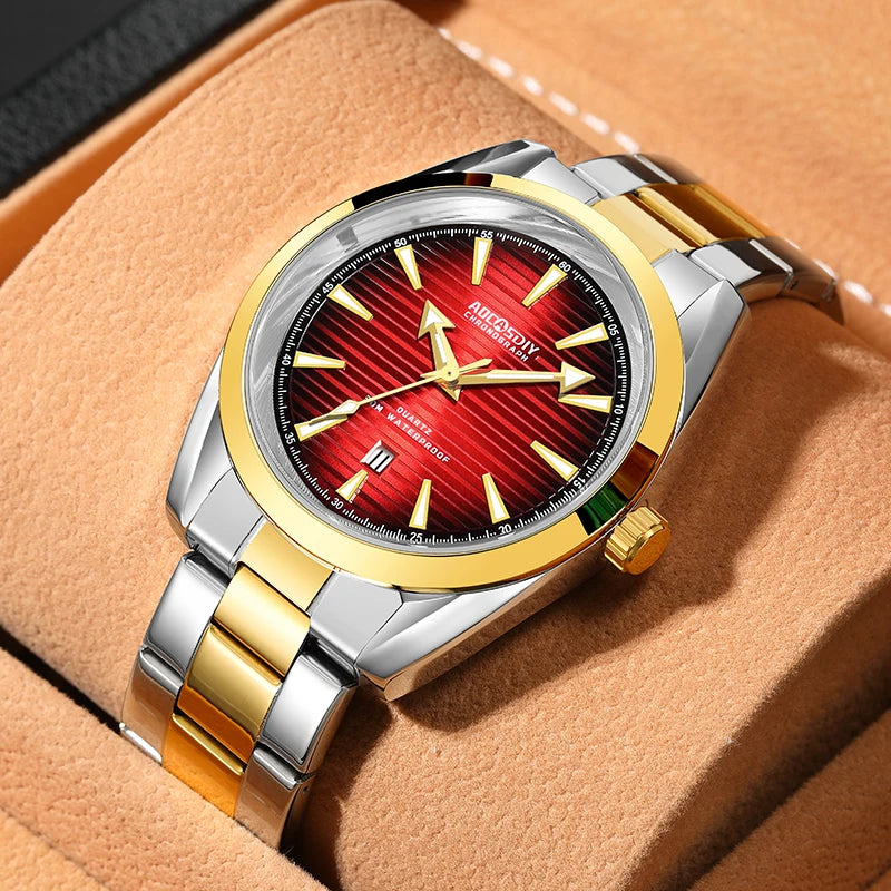 OSIMO® Men's Stainless Steel Business Watch - Magnattos