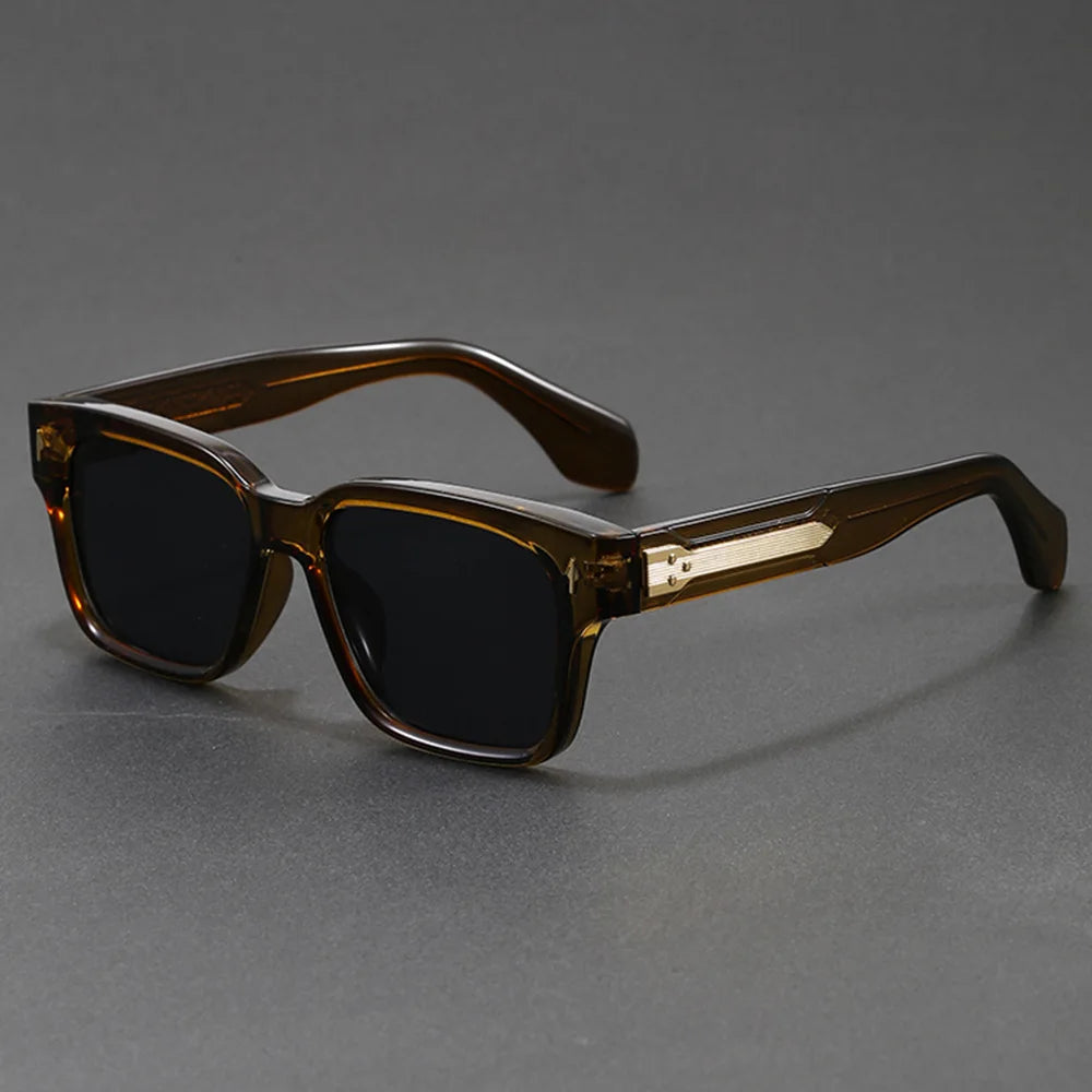 New Fashion Men's Sunglasses Square ClassDECARIS® Retro Square UV400 Sunglasses