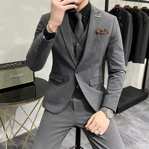 GIANLUCA® High-end 3 Piece Suit - Magnattos
