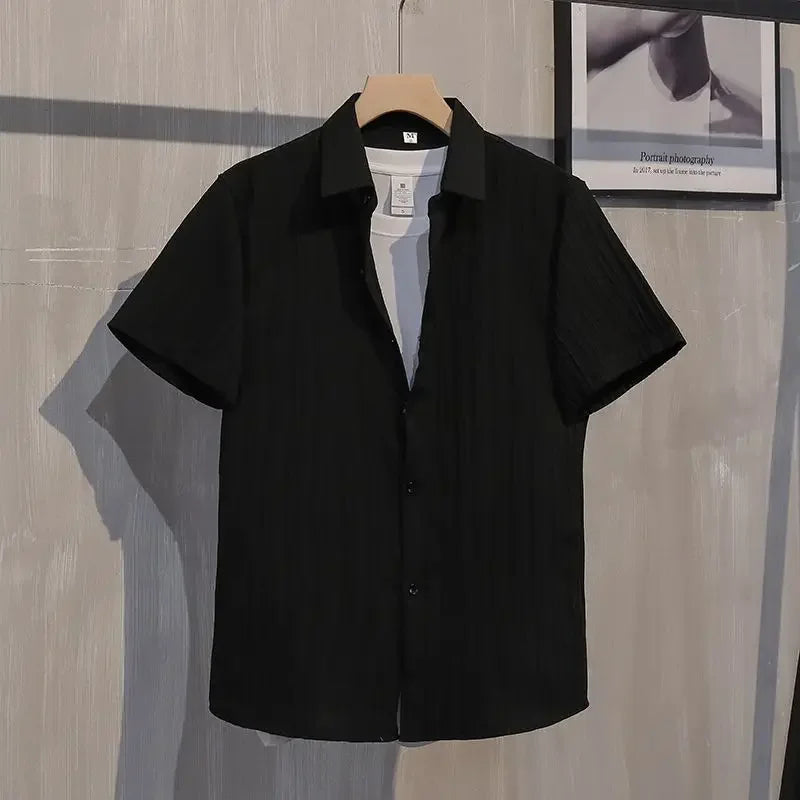 SALVANINI® Turn Down Collar Summer Shirt - Magnattos