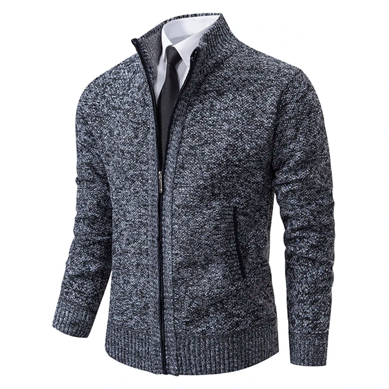 SERGEI® Sweater Grab Fleece Warm Zipper Cardigan - Magnattos