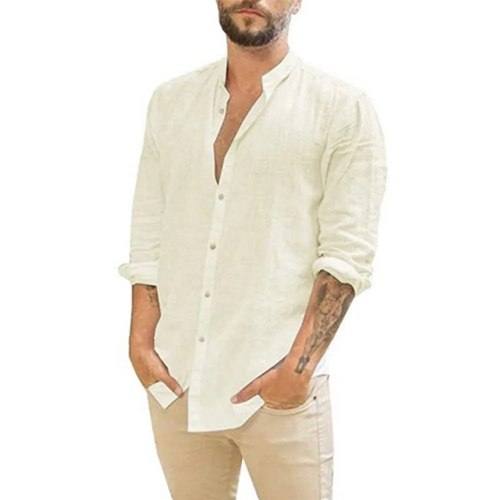 SAN MARINO® Cotton Linen Summer Shirt for Men´s - Magnattos