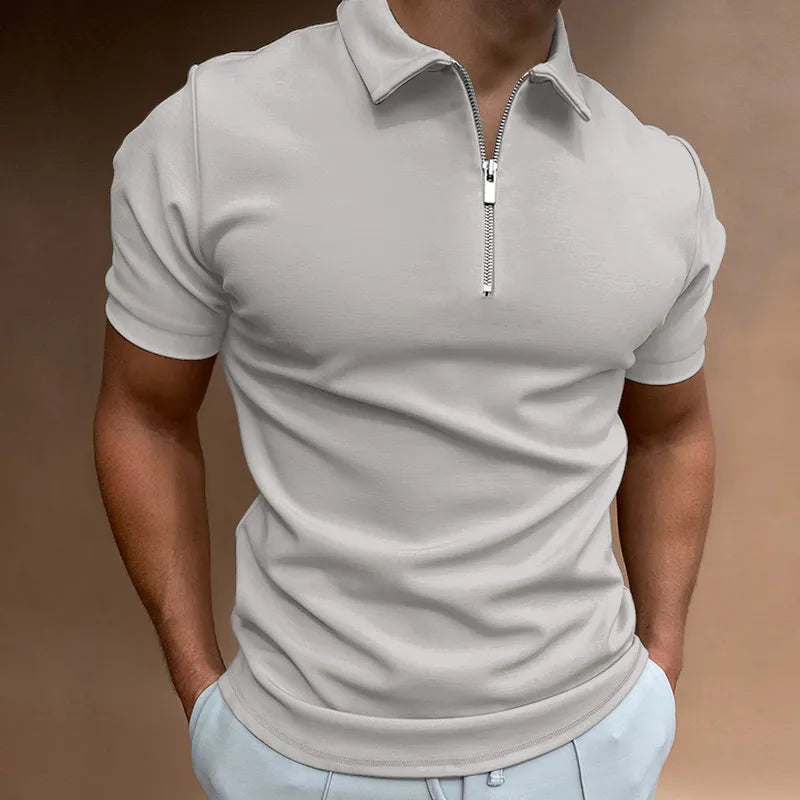 VICENZO® Men's Polo Shirt Collar Zipper - Magnattos