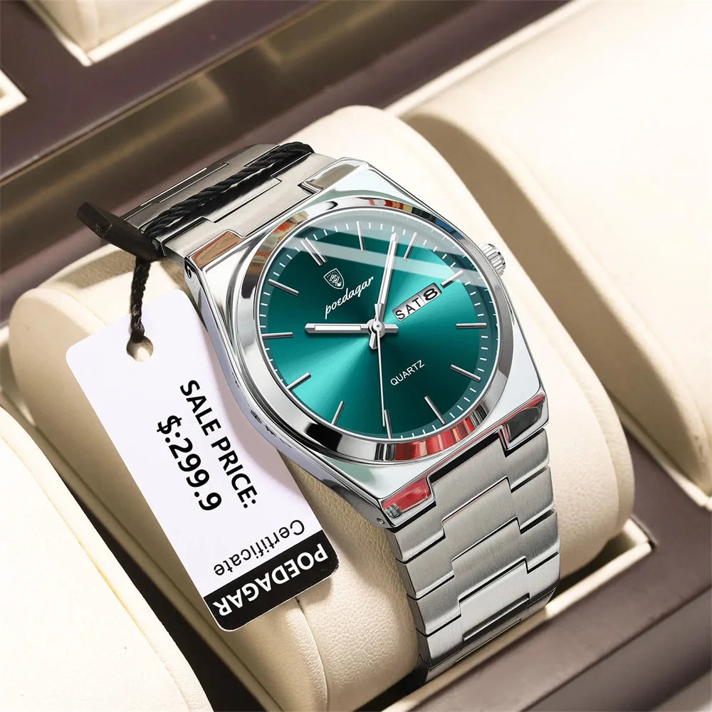 WATTFORD® Elegant Day Date Watch - Magnattos