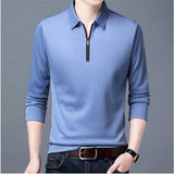 ROSENBURG® Smart Casual Men's Solid Polo Shirt