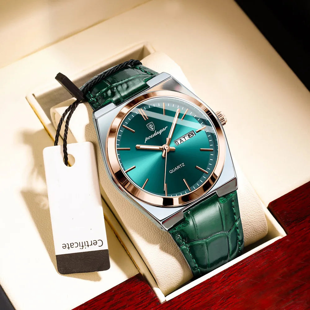 WATTFORD® Elegant Day Date Watch - Magnattos