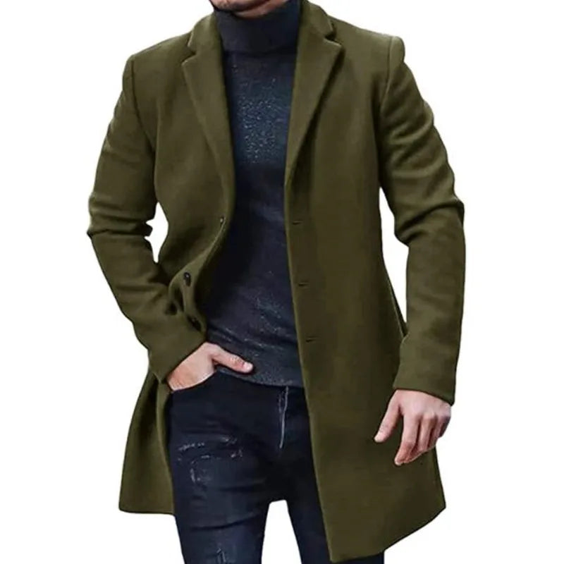 URBANNO® Solid Color Streetwear Jacket for Men - Magnattos