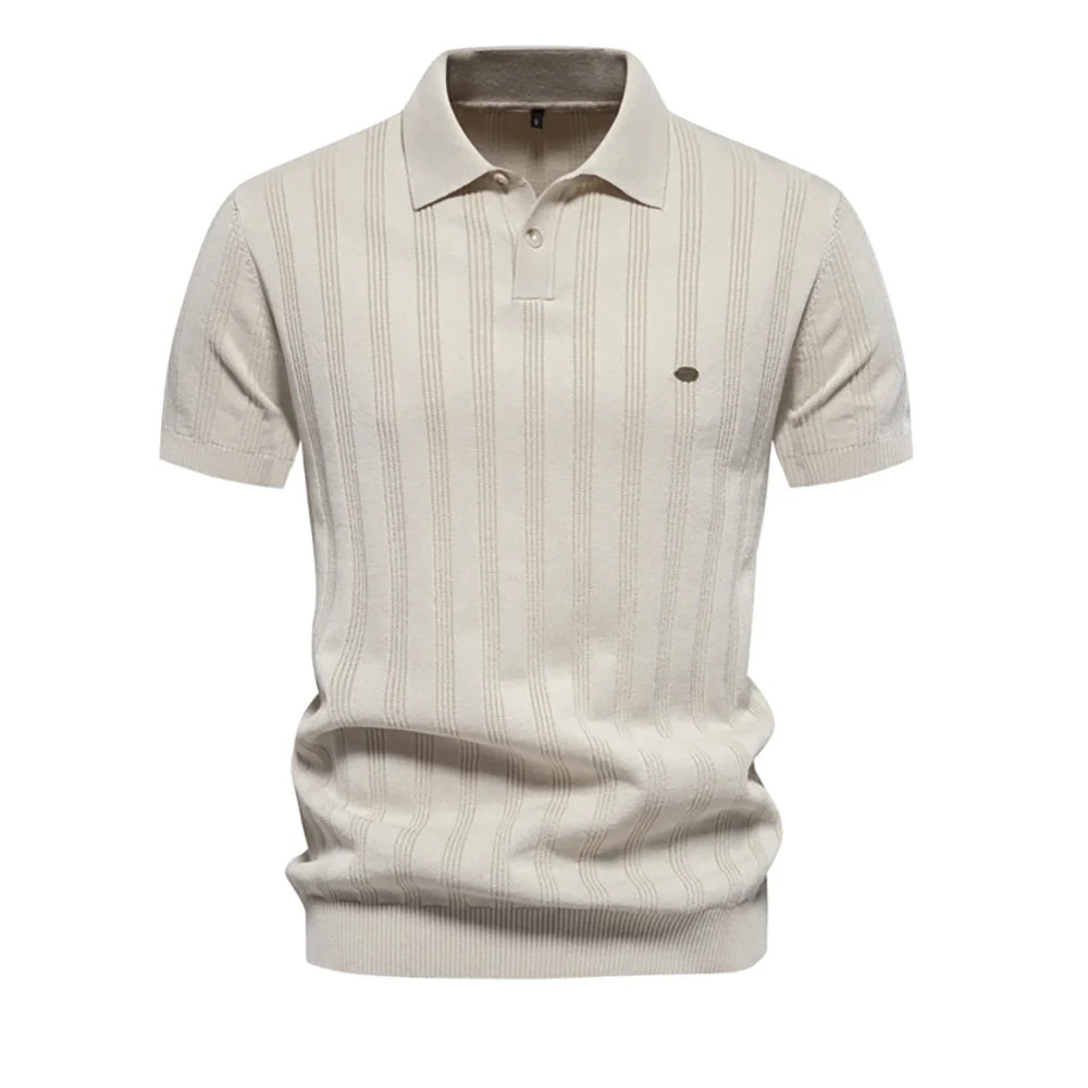 GUSTAV® Textured Polo Shirt - Magnattos