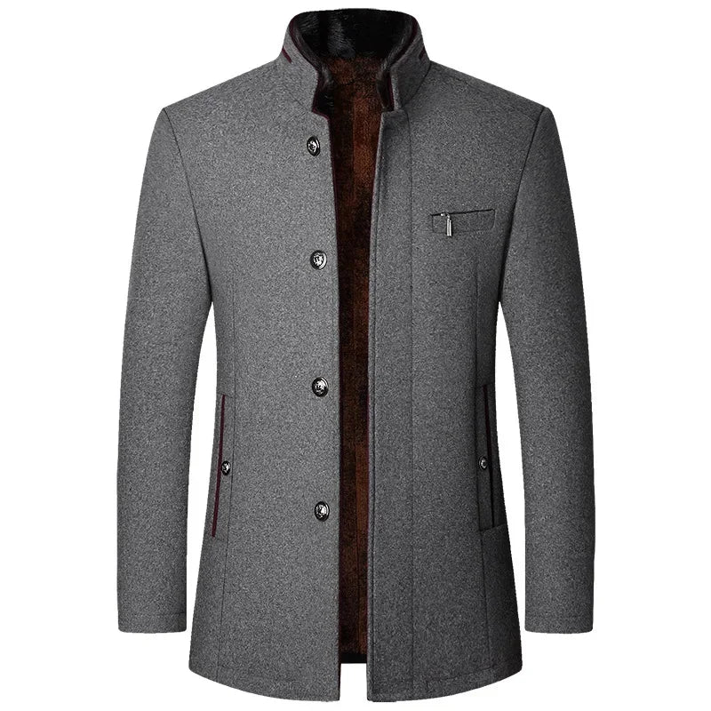 ALBRECHT™ Men's Woolen Blazers and Cashmere Trench Coat - Magnattos