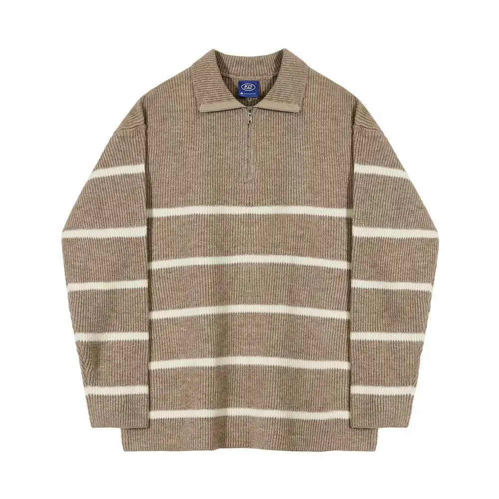 BOLONHA® Men's Wool Sweater With Zip - Magnattos