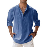 TIRRENO® Cotton Linen Shirts Casual