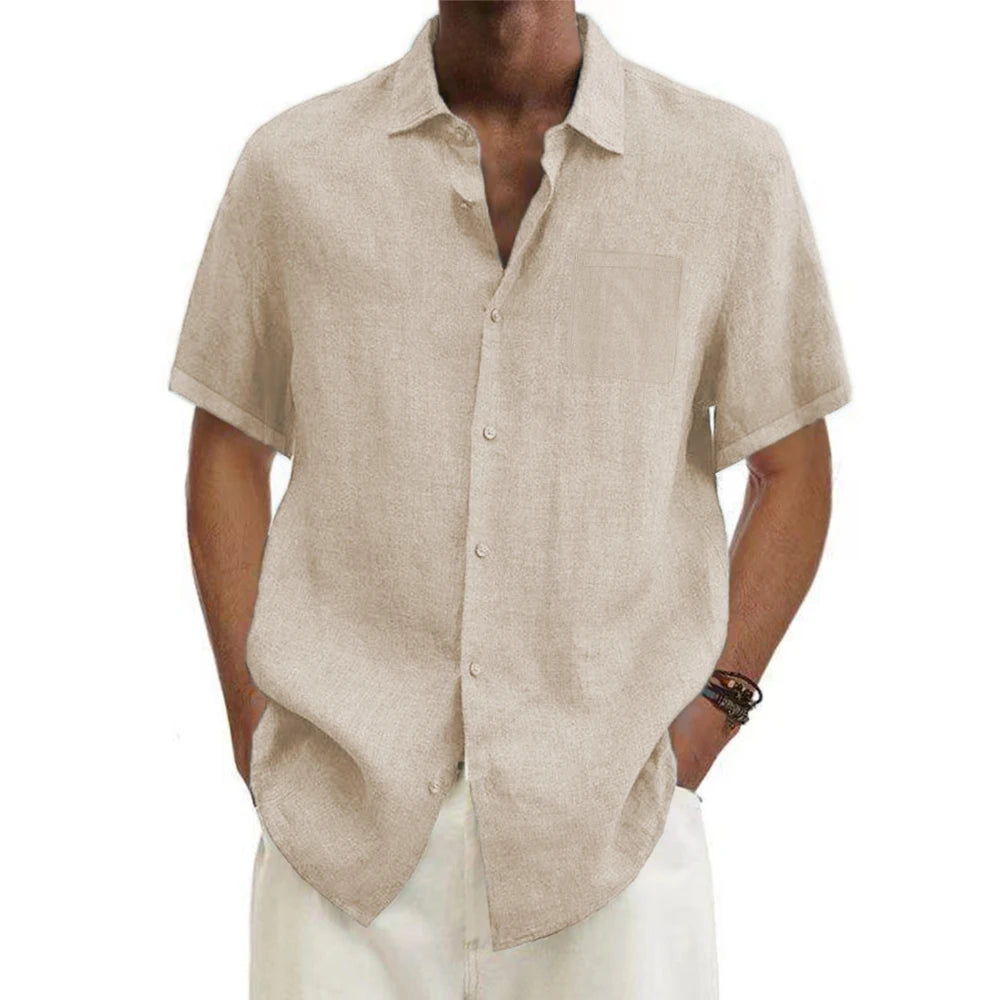 GAETA® Men's Short Sleeve Summer Shirt - Magnattos