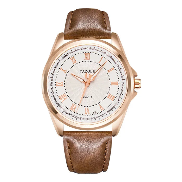 YAZOLE 2.0® Business Elegant Leather Watch - Magnattos