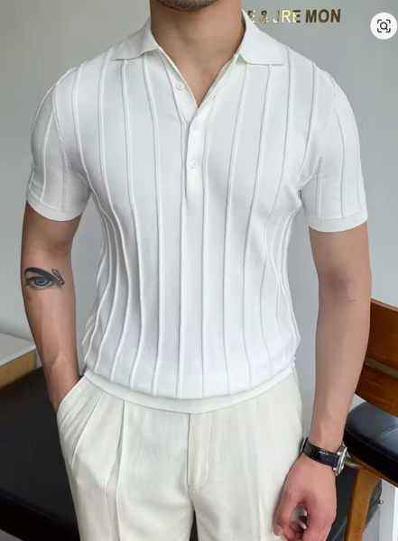 MAEL® Summer Knit Polo Shirt
