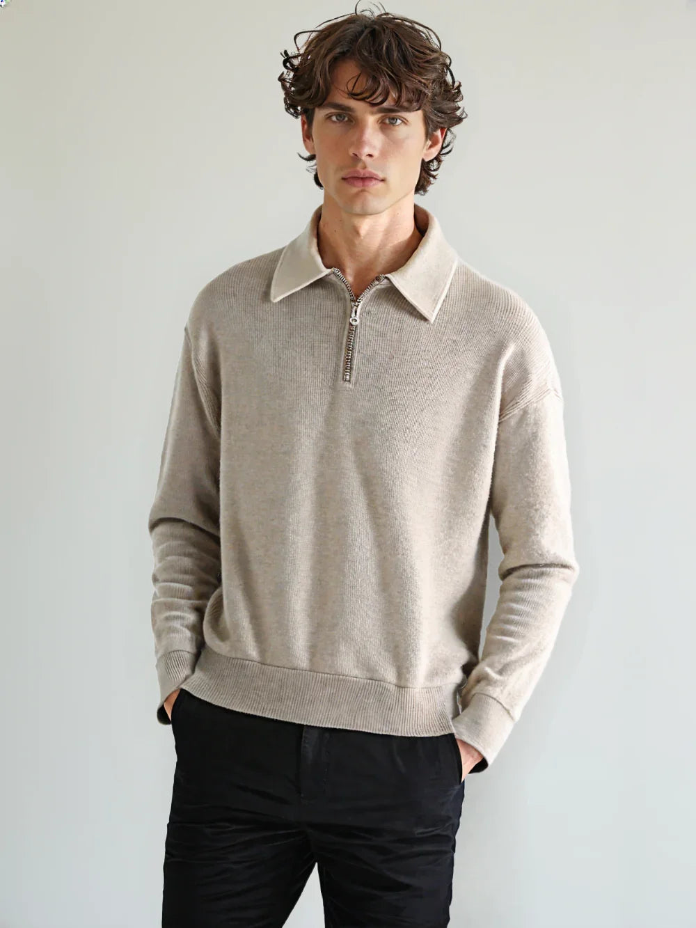 CALORÉ® Men's Polo Pullover Sweatshirt - Magnattos