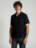 TURIM® Collar Vintage Black T-shirt