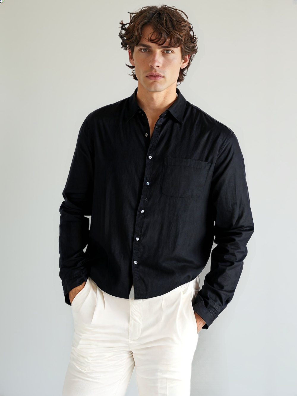 ESPARANO® Summer Linen Shirt - Magnattos