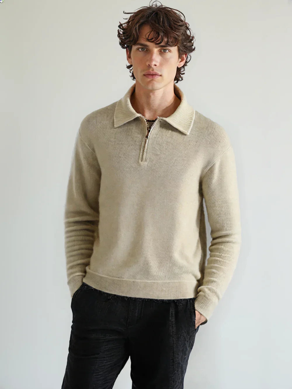CALORÉ® Men's Polo Pullover Sweatshirt - Magnattos