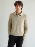 CALORÉ® Men's Polo Pullover Sweatshirt