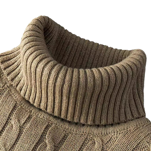 LUCA ROSSI® Wool Turtleneck Sweater - Magnattos